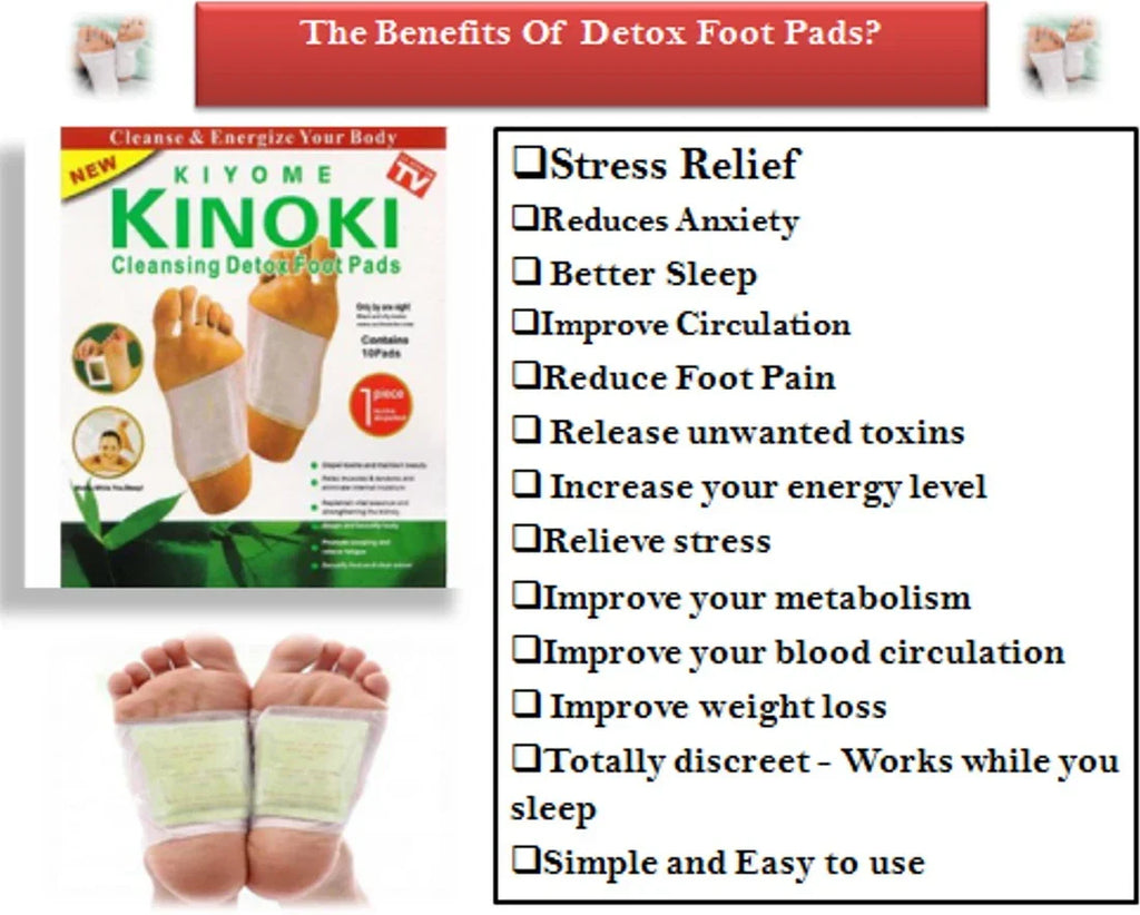Kinoki Premium Natural Foot Patches