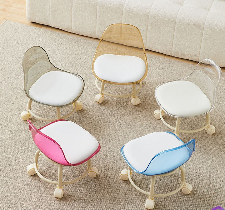 Acrylic 360° Rotatable Transparent Chair By Homancy