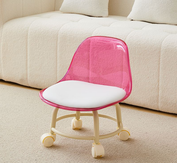 Acrylic 360° Rotatable Transparent Chair By Homancy
