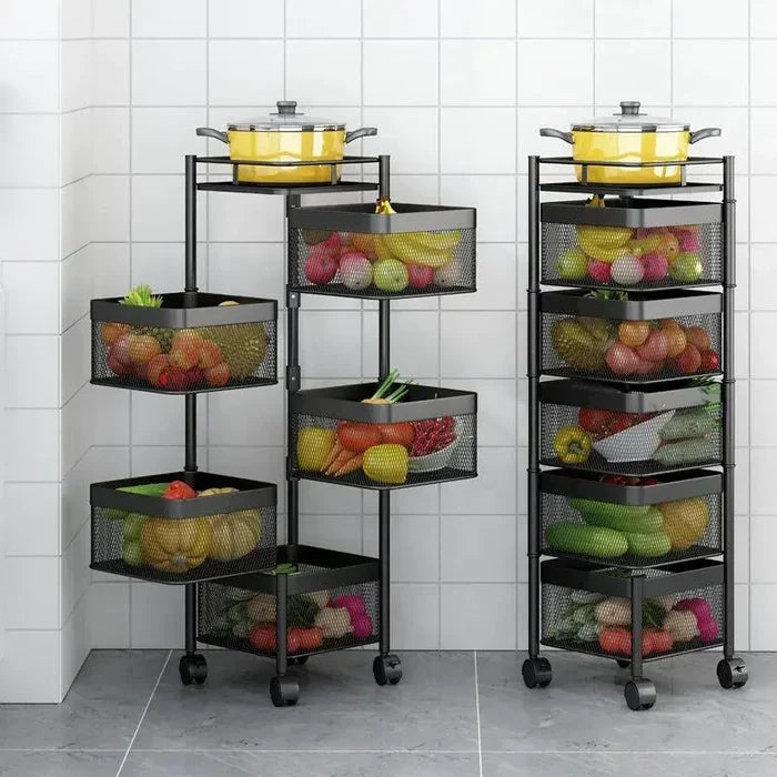 Premium Square Metal Trolley By Homancy