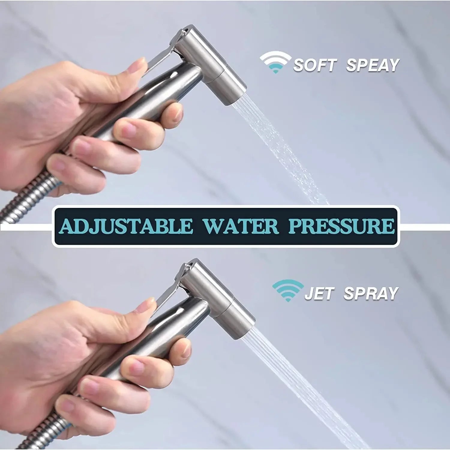 Stainless Steel - Muslim Shower - Premium Quality- SS 304 Grade - Free Delivery