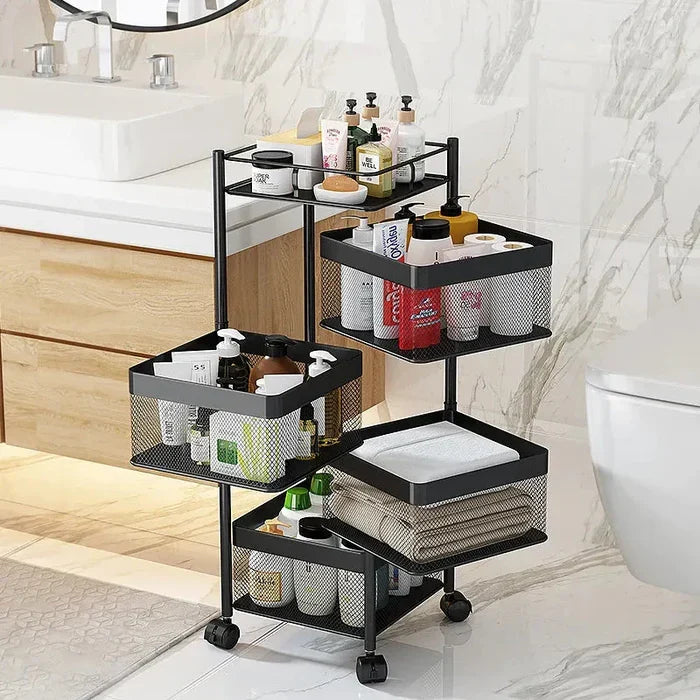 Premium Square Metal Trolley By Homancy