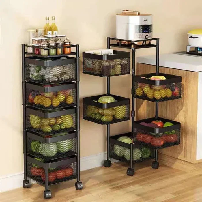 Premium Square Metal Trolley By Homancy