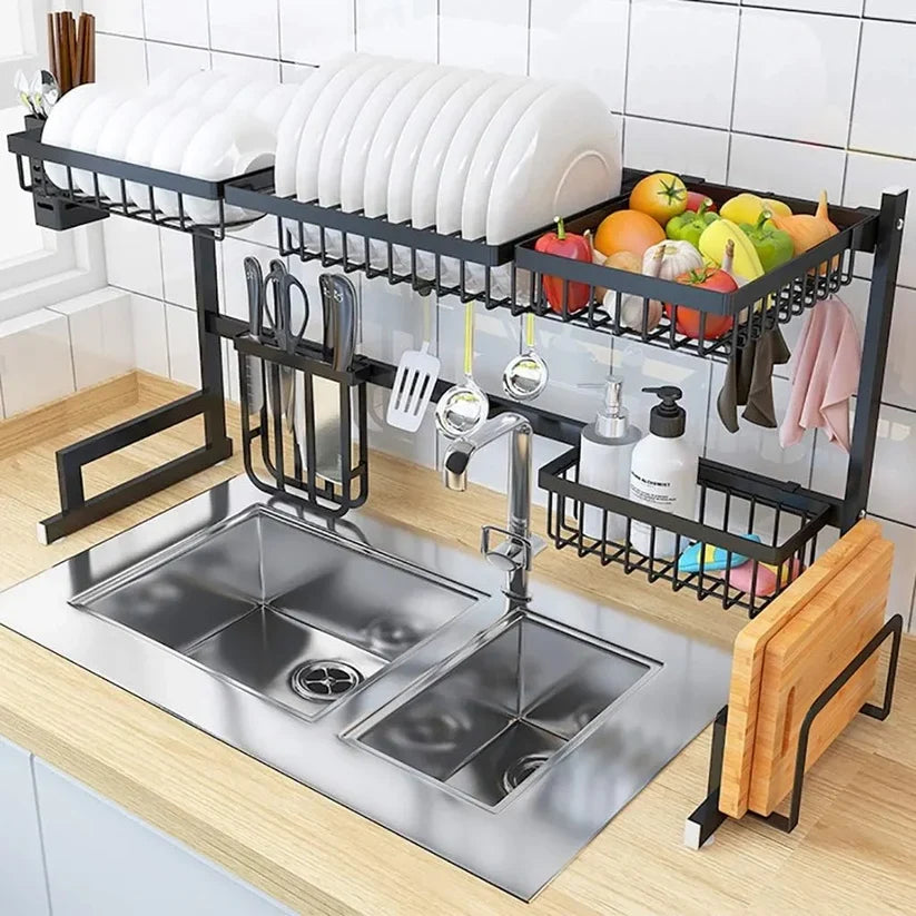 Kitchen Dish Drying Rack Over Sink by Homancy