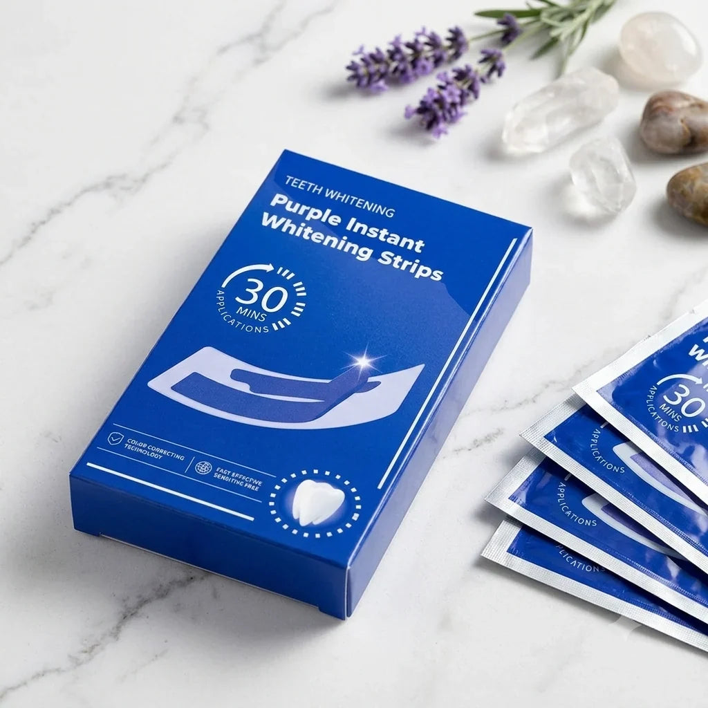 Instant Purple Teeth Whitening Strips