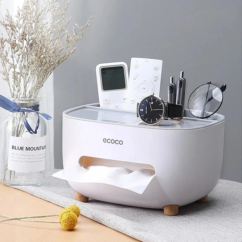 ECOCO Multipurpose Desktop Tissue Box