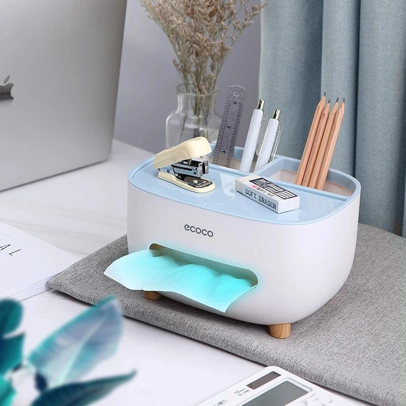 ECOCO Multipurpose Desktop Tissue Box